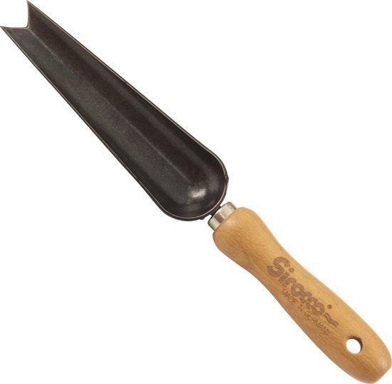 Sirocco Handgesmede Onkruidschoffel met Beukenhouten Handvat – 14 cm van Sirocco