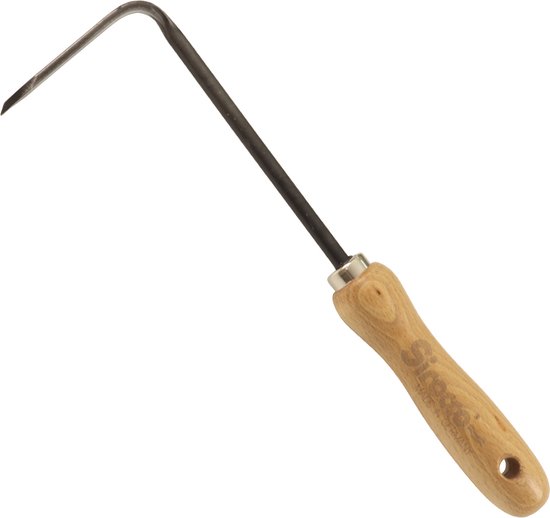Sirocco, Handgesmede onkruidwieder met beukenhouten handvat (14 cm) van Sirocco