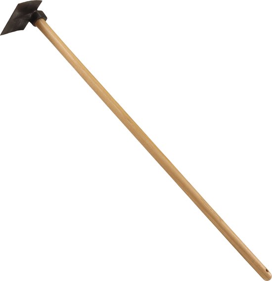 Sirocco, Handgesmede veldschoffel (155 x 155 mm), met rond oog en beukenhouten steel (130 cm) van Sirocco
