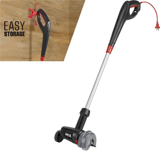 SKIL Elektrische Onkruidborstel 500W - Voegenborstel - Stalen Borstel - Voegenreiniger - Onkruidverdelger - Onkruidverwijderraars - Borsteldiameter 100mm - Hoogteverstelbaar - Inclusief Borstel - Skil 0700 AG van SKIL