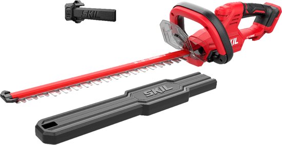 SKIL Heggenschaar Accu 20V - Meslengte 55cm - Tot 2cm Snoeien - Accu Heggenschaar Voor Heggen & Struiken - Koolstofstaal - Inclusief Mesbeschermer & Opslaghaak - Geleverd Zonder Accu - Skil 0429 CA van SKIL