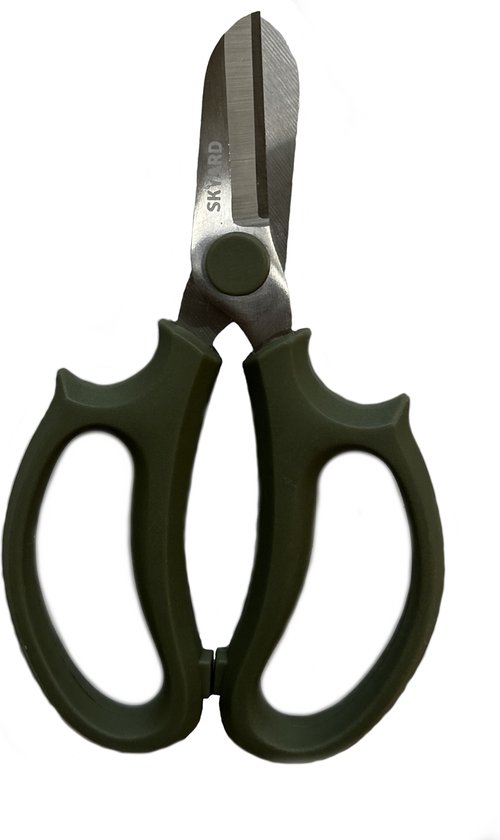 SKYARD® Bloemenschaar - Ergonomische Bloemschaar - RVS Bladen - Comfortabele Grip - Groen van Merkloos	
