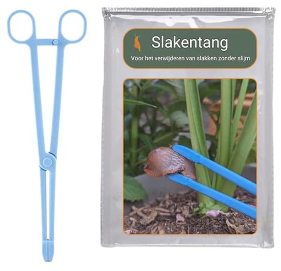 Slakkentang voor het Eenvoudig en Hygiënisch Verwijderen van Slakken uit uw Tuin van Vexclusiv