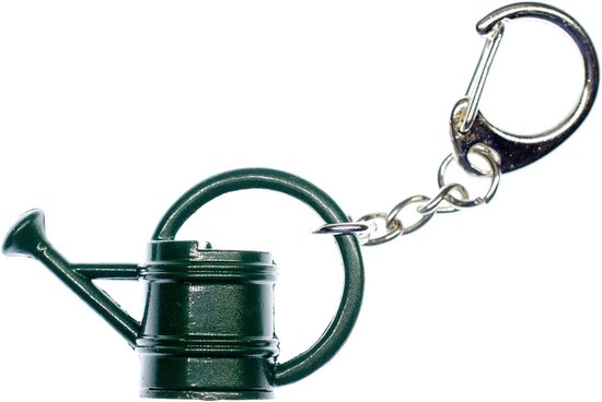 Sleutelhanger Gieter voor Tuinman en Tuinplanten Liefhebber - Metalen Miniatuur