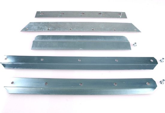 Slijtstrip voor ballastschop aluminium van Altrad.