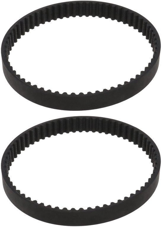 Smoakez - Aandrijfriem - Verticuteermachine - Rubber - Vervangingsriem 64 Tanden - 320 mm Omtrek - Geschikt voor Scarifier - Zwart