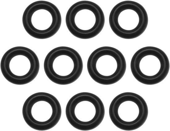 Smoakez - Hogedrukreiniger O-Ringen - 10 Stuks - Rubber Afdichtingen - Zwart - Ideaal Voor Auto En Tuin