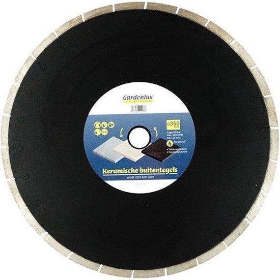 Smooth tegel zaagblad dia. 230 cm asgat 22,23 mm van Montolit