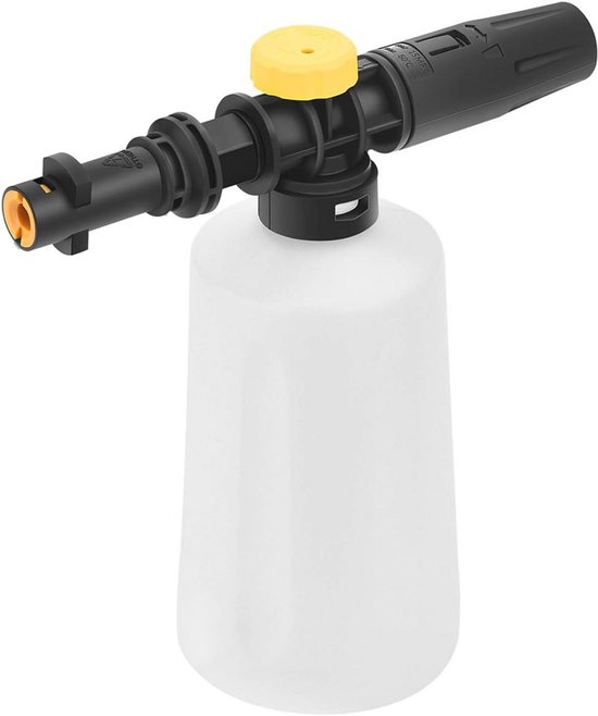 Sneeuwschuimkanon met verstelbare sproeikop voor hogedrukreinigers van Merkloos	