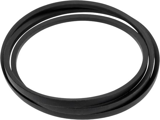SnelShoppen - 1 Stuk Grasmaaier V-riem Geschikt voor 100cm Grasmaaiers, Vervangt 37x62, 37x62MA en Meer, Zwart
