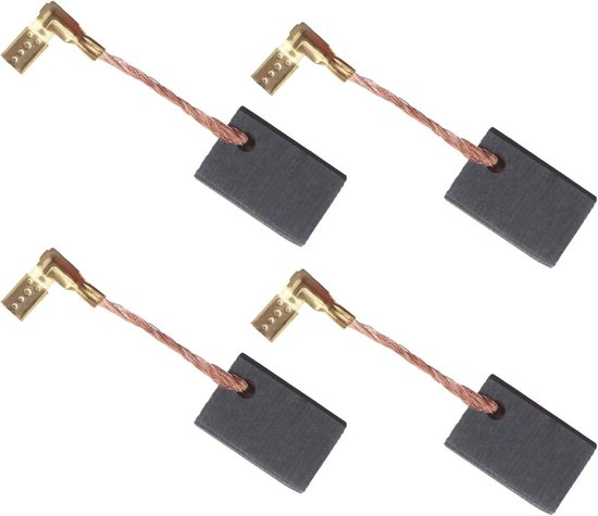 SnelShoppen - 2 Paar Carbon Borstels CB318 16x11x5mm met Automatische Stop Compatibel met Boormachines voor Vervanging