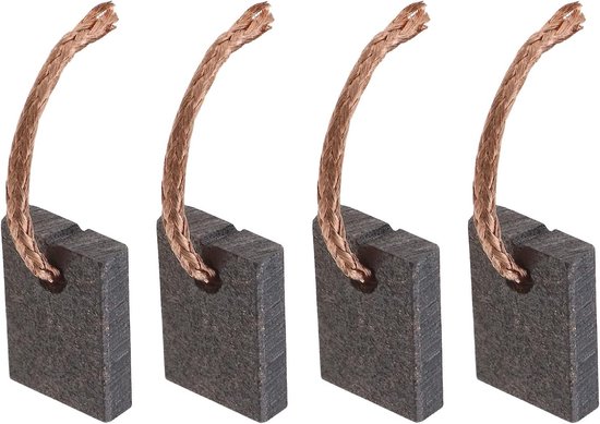 SnelShoppen - 4 Stuks Carbon Borstels Vervanging voor Elektrisch Gereedschap, Compatibel met Diverse Modellen, Hoogwaardige Koper, Duurzaam en Betrouw