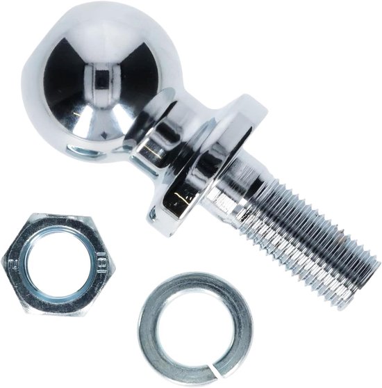 SnelShoppen - 50 mm Towbar Kogel M22, 3.5T Trekhaak voor Stalen Trekhaak, Ball Head voor Tractor, Trailer en Grasmaaier