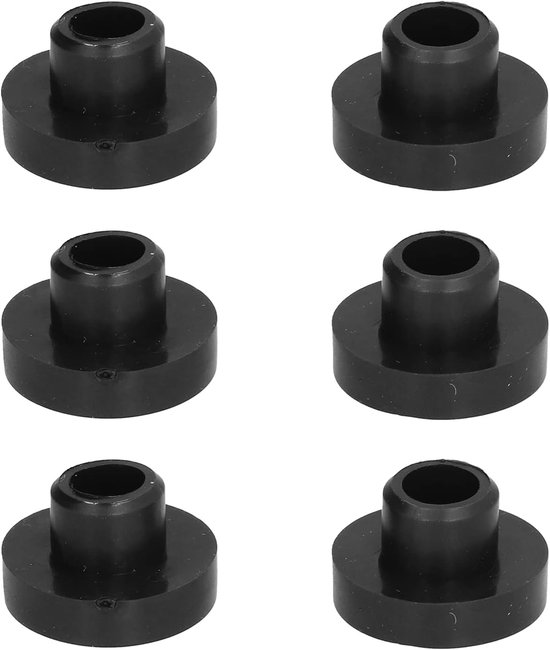 SnelShoppen - 6 Stuks 33/64in Brandstoftank Bus Grommet Vervangingsonderdeel voor Grasmaaier, Hoogwaardige Rubber, Duurzaam, Geschikt voor Kohler Moto