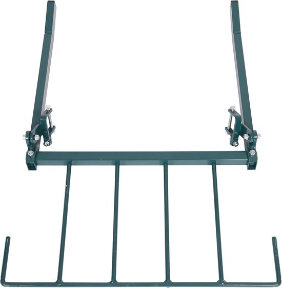 SnelShoppen - Biogrif Crumbler voor Tuin - 5 Tanden - Staal - Ideaal voor Beluchten en Verkruimelen van Bodem - Compact voor alle Soorten Grond