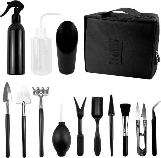 SnelShoppen - Bonsai Gereedschap Starter Kit - Tuin- en Indoor Planten Tools - Mini Garden Set voor Beginners - Perfect voor Bonsai Kweken