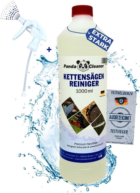 SnelShoppen - Chainsaw Cleaner Spray 1000 ml - Organische Harsverwijderaar voor Zaagbladen en Heggenscharen - Universele Harsreiniger, Efficiënt, Natu
