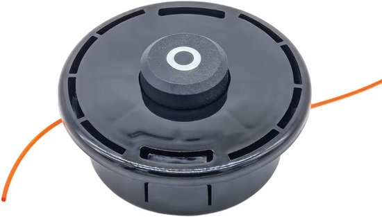 SnelShoppen - Draadkop M10x1,25 Links met Tipautomaat - Grastrimmer Kop - Maaikop Dubbele Draadkop - Nylondraad voor Benzine Bosmaaier en Multitools -