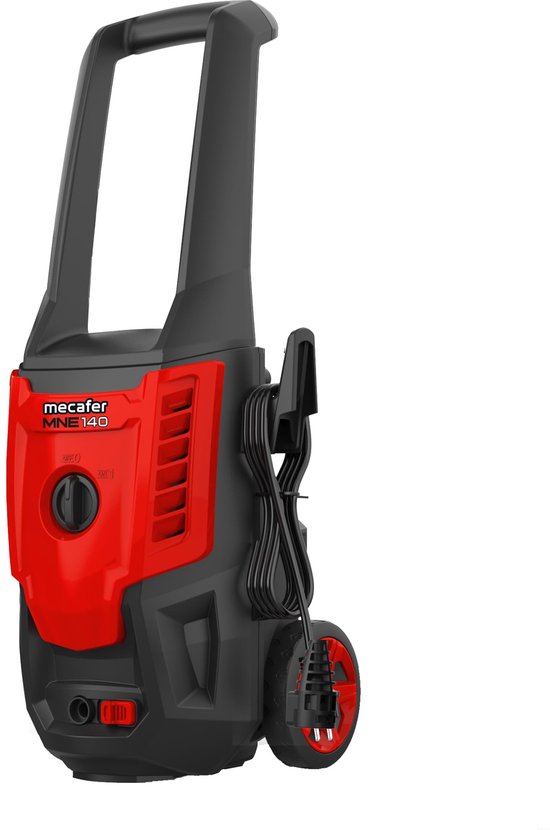 SnelShoppen - Elektrische Hogedrukreiniger MNE 140, 140 Bar, 420 L/u, Ideaal voor Tuin, Auto, Terras, Oprit, Compact en Krachtig, Perfect voor Schoonm