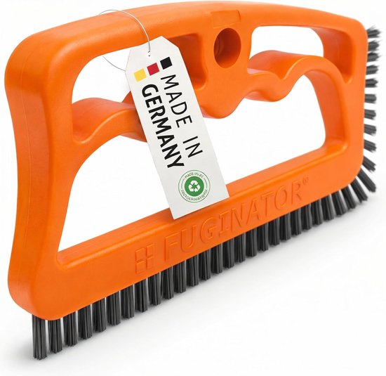 SnelShoppen - FUGINATOR Voegenborstel - Schoonmaakborstel voor Tegels en Joints in Badkamer, Keuken, Toilet - Ergonomisch Handvat - Multifunctionele H van Snelshoppen
