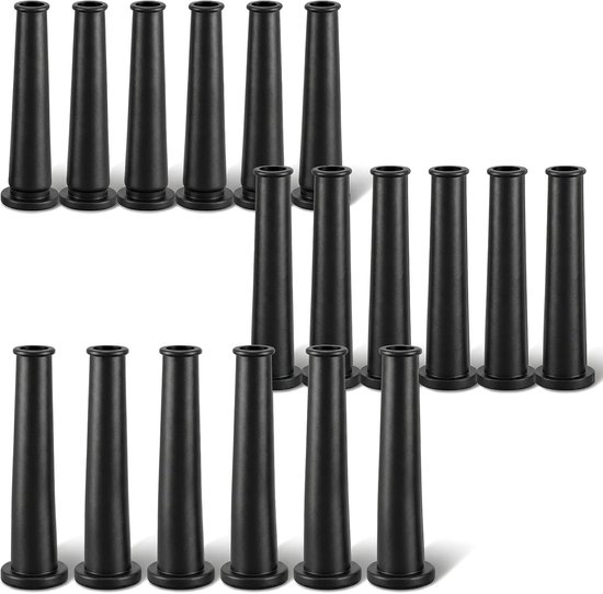 SnelShoppen - Kabelbescherming 18 Stuks, Rubberen Hoes voor Elektrisch Gereedschap, Voorkomt Kabelbreuk, Geschikt voor Haakse Slijpers, Boormachines,