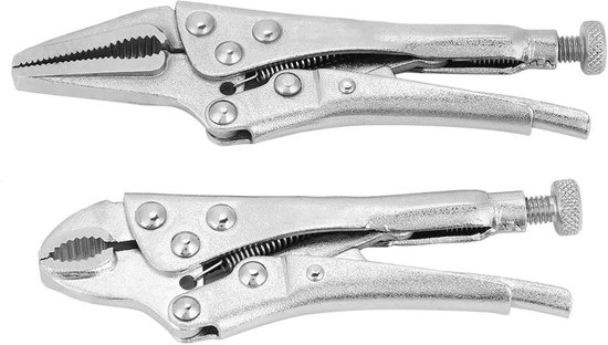 SnelShoppen - Locking Bar Tool Set, 2 Stuks Grondmond Rechte Tand Lock Klem Gereedschap, Tuin en Hand Gereedschappen