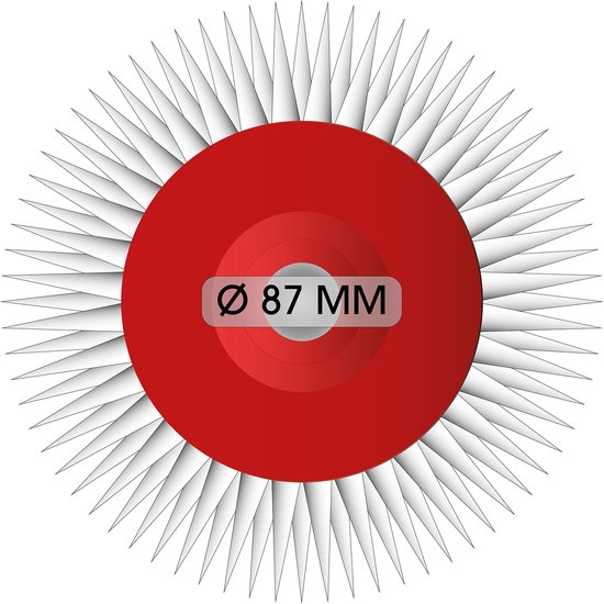 SnelShoppen - Professionele Ontluchtingsroller 25 cm - Metalen Beugel met Eén Arm - Spike Lengte 21 mm - Stekelroller voor Vloercoatings Ontluchten van Snelshoppen