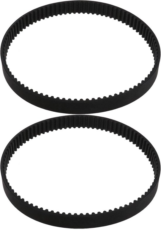 SnelShoppen - Tandenriem voor Onkruidborstel 90 Tanden 5mm Stapelafstand 15mm Breed 450mm Omvang Duurzaam Rubber Vervangingsaccessoires