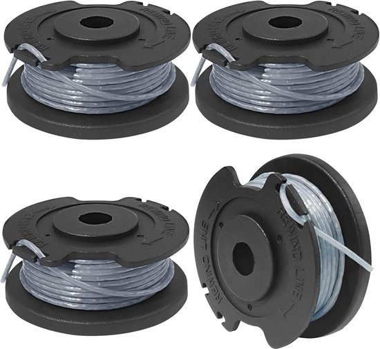 SnelShoppen - Trimmer Draad Vervangspoel - Geschikt voor ART 23 SL 26 SL - 4.9 m Flexibele Grasmaaier Draad met 1.65 mm Diameter - Perfect voor Tuinon