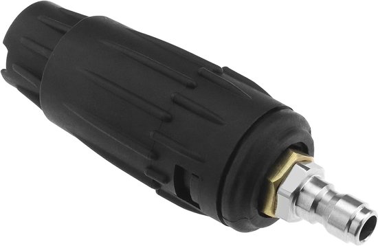 SnelShoppen - Verstelbare Hogedrukreiniger Dopsproeier 1/4 Inch Snelle Verbinding 3000 PSI 030 Turbo Nozzle voor Tuin en Auto