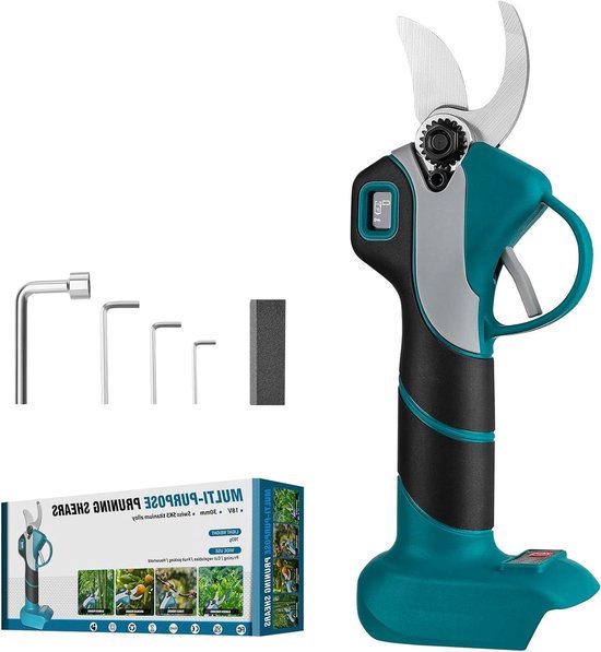 Snoeischaar 18V draadloos snijmachine 30mm snoeien bomen struiken fruit Makita BL-batterij van Merkloos	