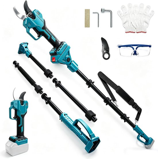 Snoeischaar 2-in-1 telescoopstang voor Makita 18V