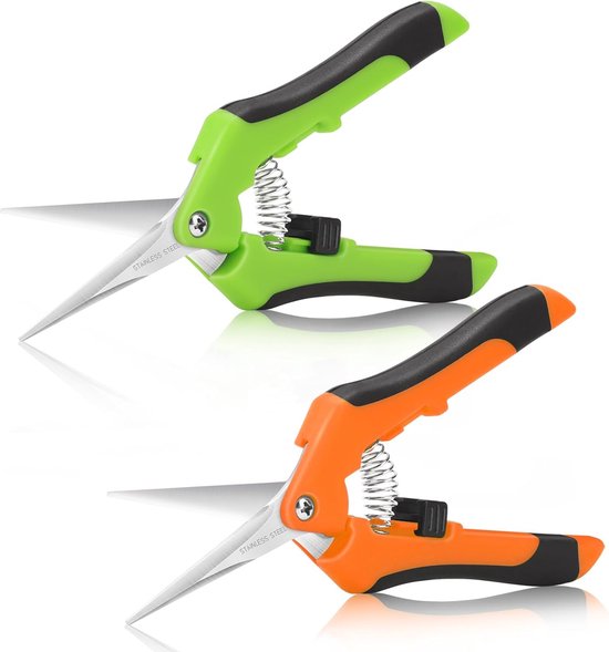 Snoeischaar (2 stuks, plastic) van Huismerk.