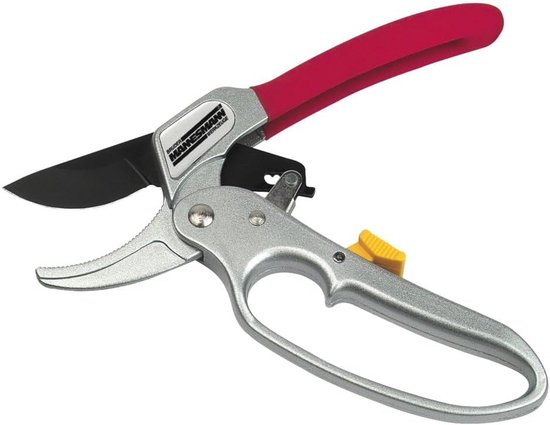 Snoeischaar Aluminium met Ratel - Ideaal voor Uw Tuin van Merkloos	