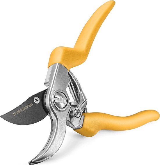 Snoeischaar met 48 mm Lemmet - Ergonomische Bypass Plantenschaar voor Wijnstokken en Rozensnoeien - Professioneel en Comfortabel van Felco