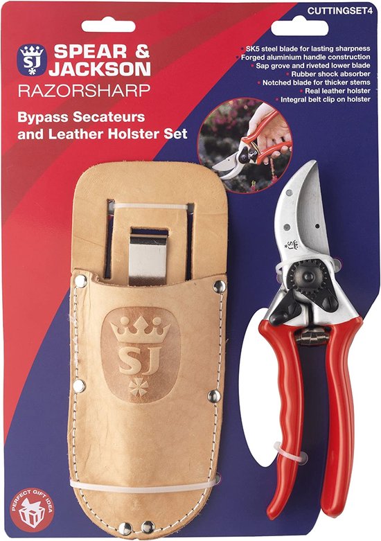 Snoeischaar met holster - 210 mm