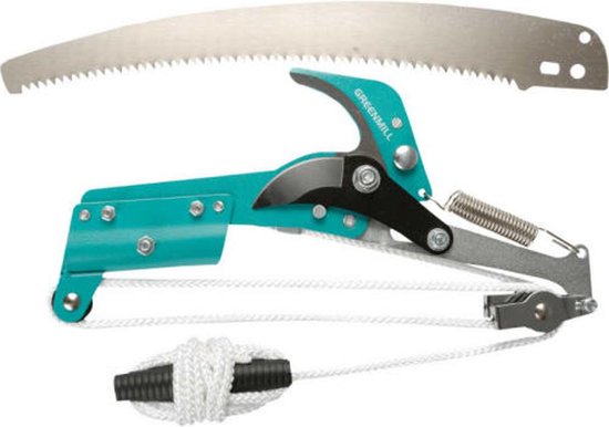 Snoeischaar met kabel en zaag Boomzaag Zaaglengte: 30 cm Max. Snijdiameter: 30 mm