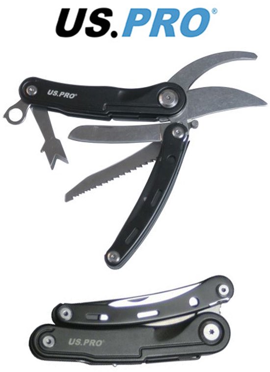 Snoeischaar multitool / Zakmes met snoeischaar / Opvouwbare snoeischaar van Merkloos	