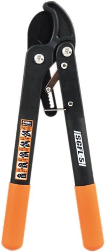 Snoeischaar Ratel - Tuinschaar Takken - Snoeien Tuin - Kruislingse Snoei - 30mm Snijbreedte