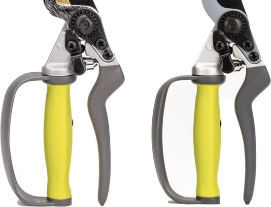 Snoeischaar set - met automatische roterende handgrepen - Papegaaibek & Aambeeld van Orange Donkey