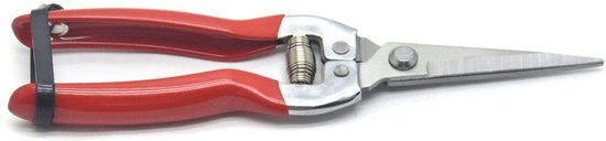 Snoeischaar Tuin Bloemenvaas - Multifunctionele Snoeischaar - Lange Bereik + Rvs-bladen - 1 - Tuinieren en Bloemstukken, Zilver en Rood van Merkloos	