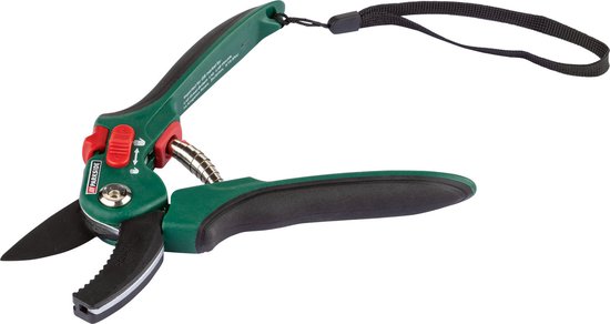 Snoeischaar - Tuinschaar - Aambeeldschaar - Met draagriem - Antisliphandgrepen - Veiligheidssluiting - Parkside van Merkloos	