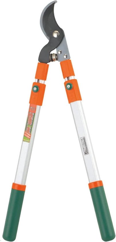 Snoeischaar - Tuinsnoei Grastrimmer - Tuinonderhoud - Ergonomisch Handvat - Intrekbaar - Grijs