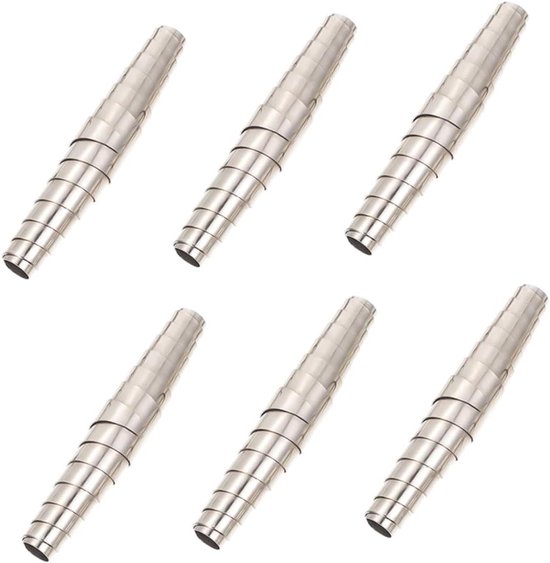 Snoeischaren Veren - Reparatieset Tuin - Tuinonderhoud Reparatie - Stalen Constructie - 6 Stuks - Zilver