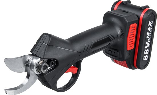 Snoerloze Elektrische Snoeischaar - 30 mm Snijdiameter 18V Elektrische Snoeischaar-（Incl.1 batterij）Zwart van Merkloos	