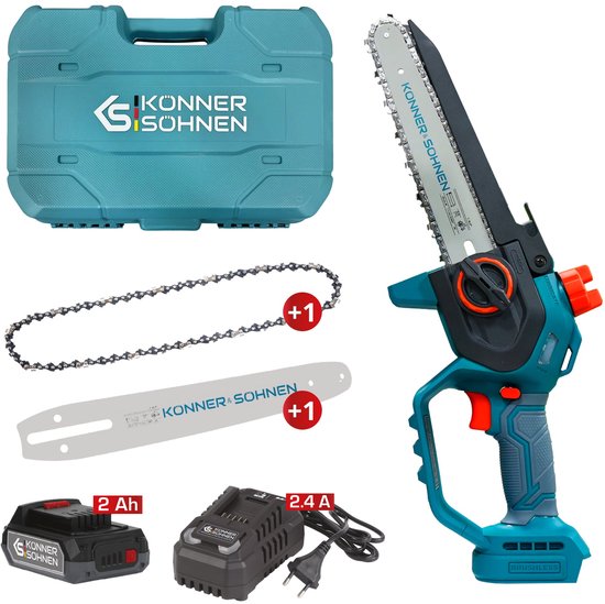 Snoerloze Mini Kettingzaag KS MCS20V-8 Koffer