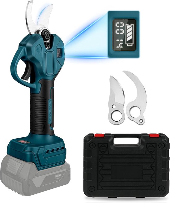 Snoerloze takkenschaar, 45 mm, compatibel met Bosch GBA 18 V