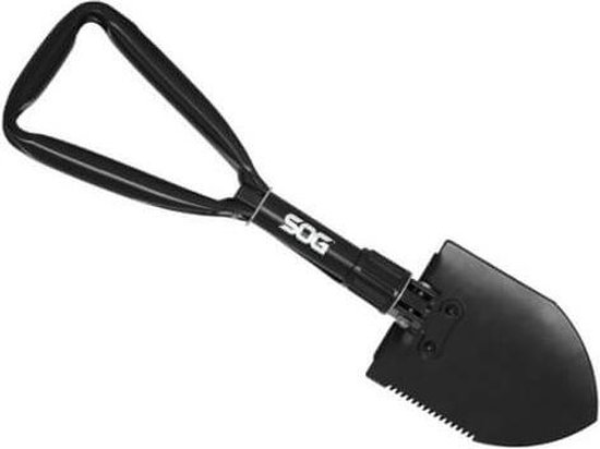 SOG Knives pioneerschop Entrenching Tool carbonstaal - zwart van Merkloos	