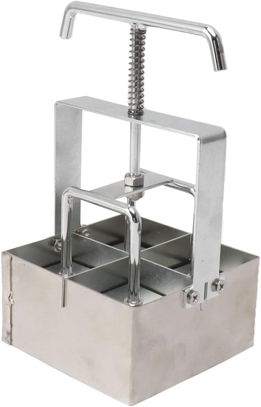 Soil Blocker - 2 Inch Seed Block Maker - Met Handvat - Voor Het Maken Van Bodemblokken - Tuingereedschap Voor Zaailingen van Merkloos	