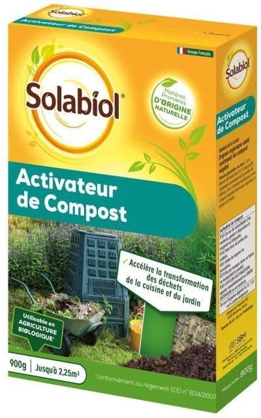 SOLABIOL SOACTI900 Activator van Compost - 900 G van Solabiol
